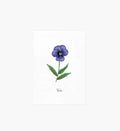 Birth Month Art Print - February