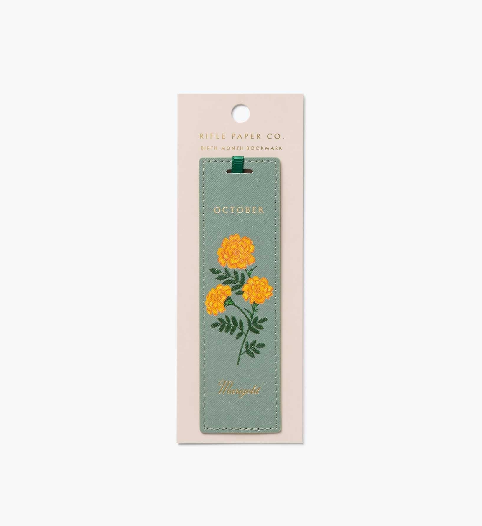 Birth Month Bookmark - October